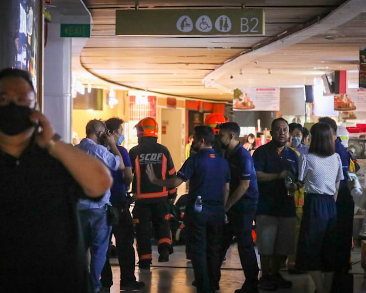 50 people evacuated after fire breaks out in electrical room at VivoCity mall, no injuries reported