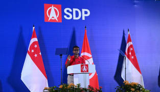 GE2025: SDP rally for Marsiling-Yew Tee GRC at Woodlands Stadium