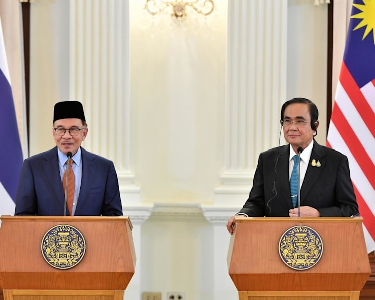 Malaysia PM Anwar stresses importance of peace, development during Thailand visit
