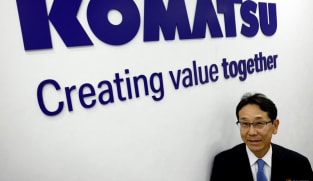 Japan's Komatsu expects 27% profit fall this year on stronger yen, tariffs