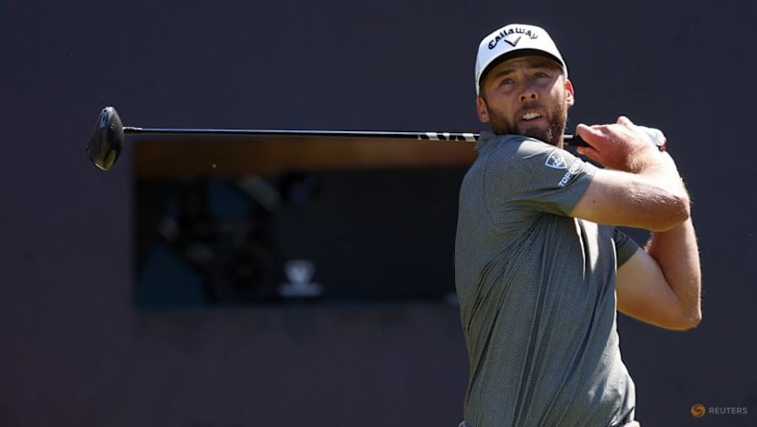 South Korea's Kim leads Open as Burns falters