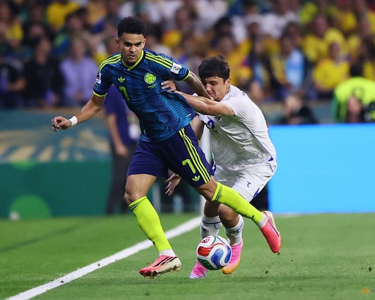 Dazzling Diaz steps up to starring role for Colombia