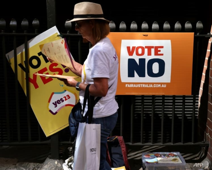 Referendum on indigenous representation in parliament splits Australia, opinion polls predict likely ‘no’ vote