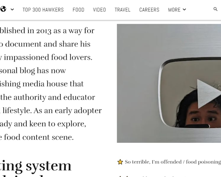 Food portal SethLui.com rejects claim that it asks random eateries for payment to be featured