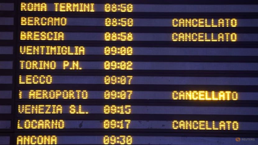 Milan hit by rail strike in run-up to opening of Games 