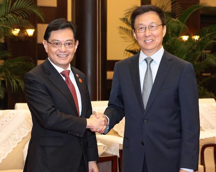 China's Vice Premier Han Zheng to visit Singapore for annual bilateral meeting