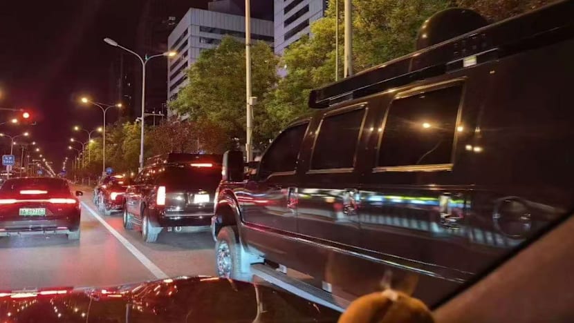 Has ‘The Beast’ arrived in Beijing? Trump’s motorcade SUVs spotted before visit
