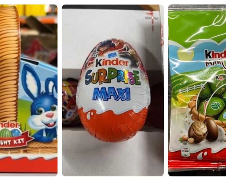 Singapore recalls three more Kinder chocolate products due to possible presence of salmonella 
