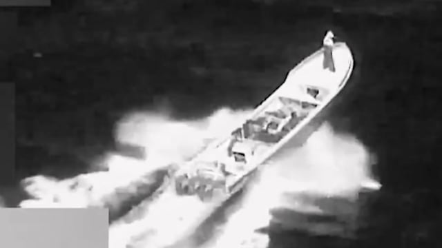 美军36次袭击疑似运毒船 126人死