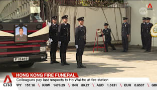 Hong Kong says its final goodbye to fireman killed in Tai Po fire