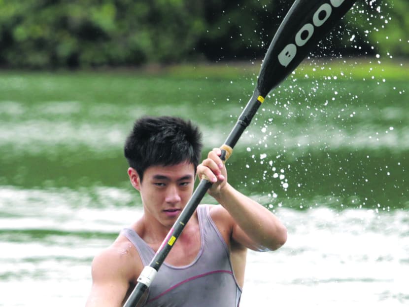 Brandon Ooi wants to be winning gold not only in Myanmar, but in Singapore in 2015. Photo: Wee Teck Hian