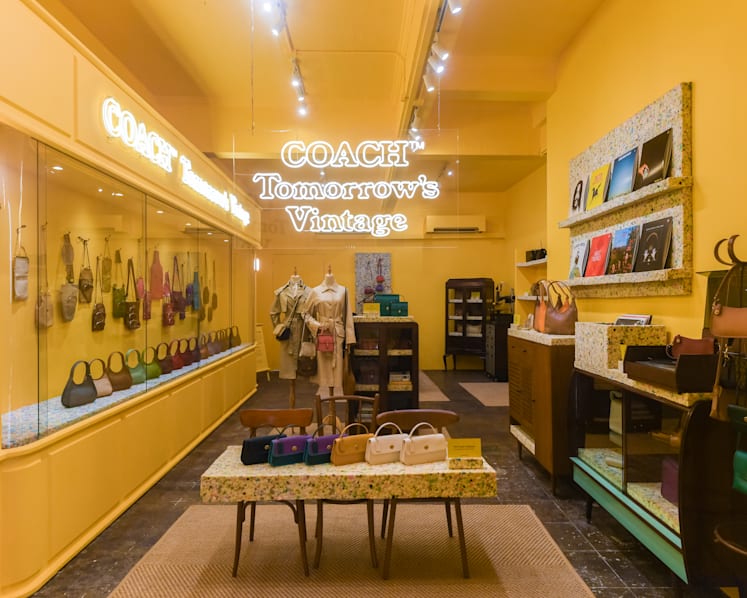 American fashion brand Coach opens first concept store in Singapore 