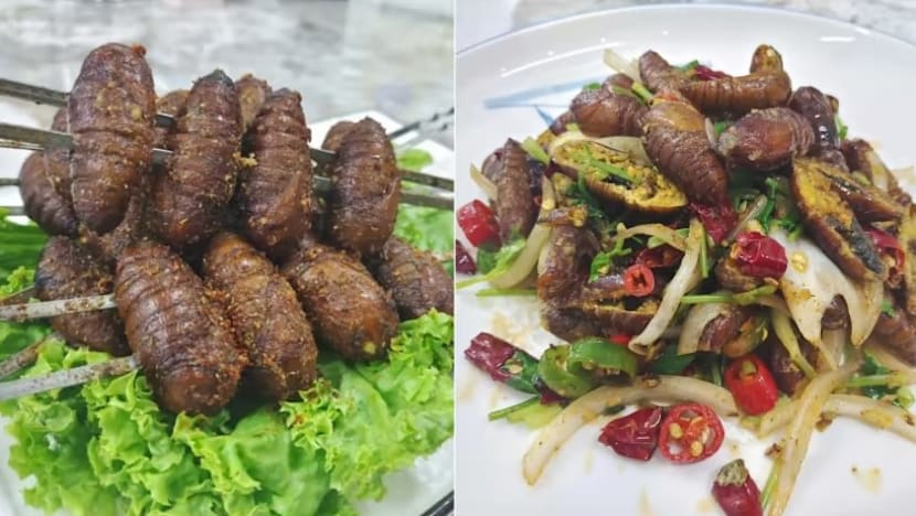 Grilled, fried or stewed: Eateries in Singapore serving up silkworms without approval