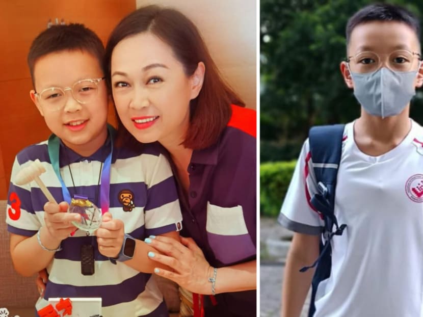 Singaporean TVB Actress Eileen Yeow's Son Just Started Sec 1 At The Singapore International School In HK