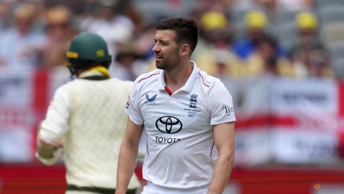 England paceman Wood ruled out of rest of Ashes