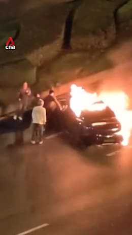 Driver in China dies after Xiaomi electric car doors fail to open following fiery crash 