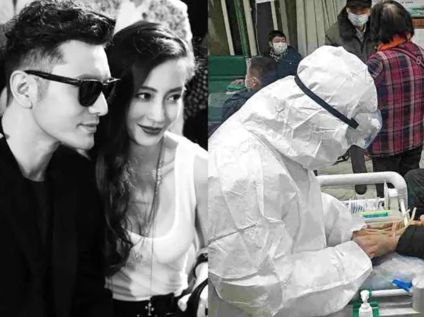 The duo (left) pitched in a hefty sum towards medical relief efforts amidst the flu outbreak in Hubei’s capital city of Wuhan.