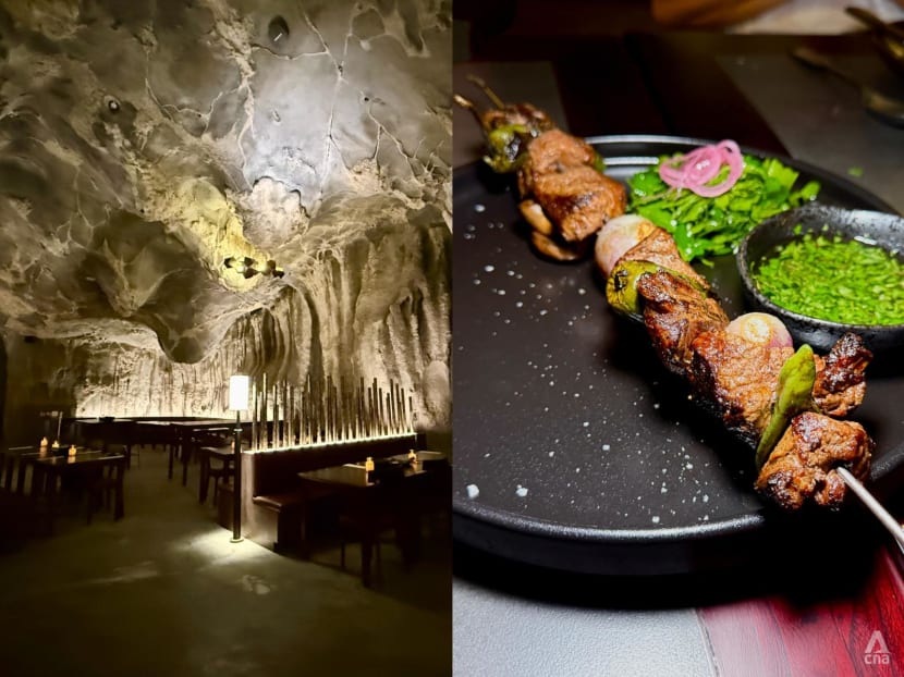 What it’s like to dine in Singapore’s first and only restaurant in a 'cave' at Rainforest Wild Asia