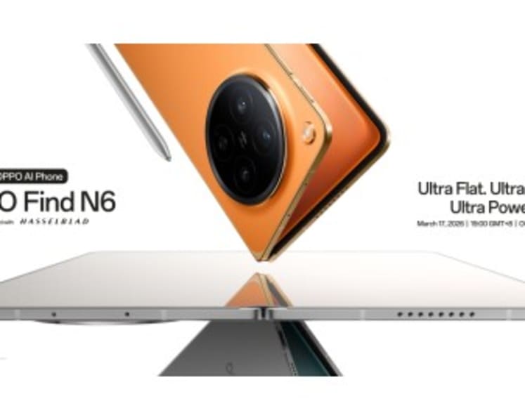 OPPO Announces Global Launch of Find N6 on March 17th,  Redefining Foldables with Zero-Feel Crease Engineered for Lasting Flatness