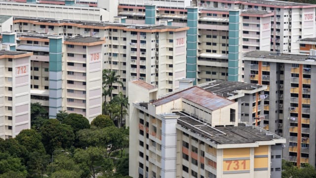 上月组屋转售价按月微升0.1% 交易量微跌0.4%