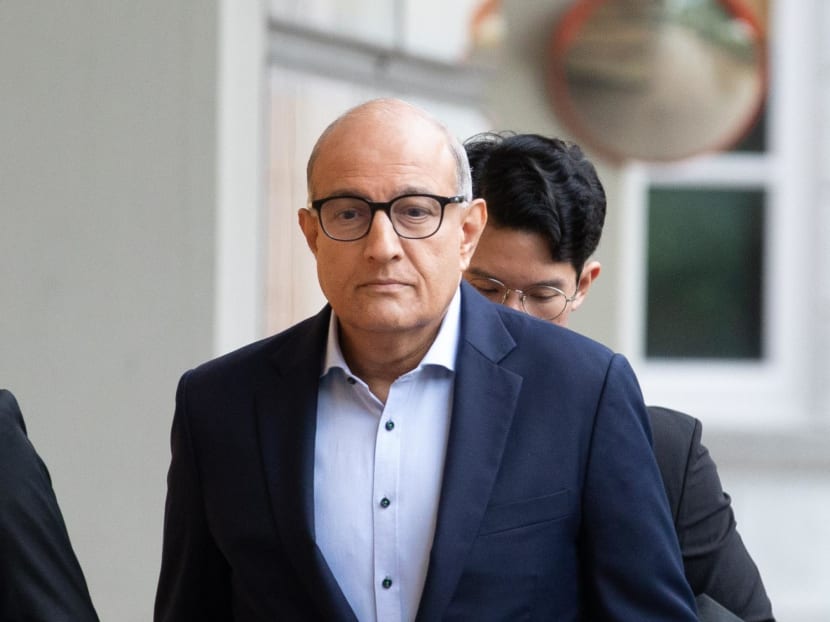 Former Transport Minister S Iswaran arriving at the Supreme Court on May 8, 2024. Former Transport Minister S Iswaran arriving at the Supreme Court on May 8, 2024.