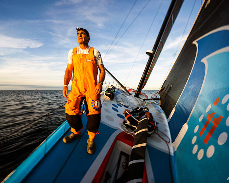 Ex-astronaut Stott helps amplify ocean racing team's message