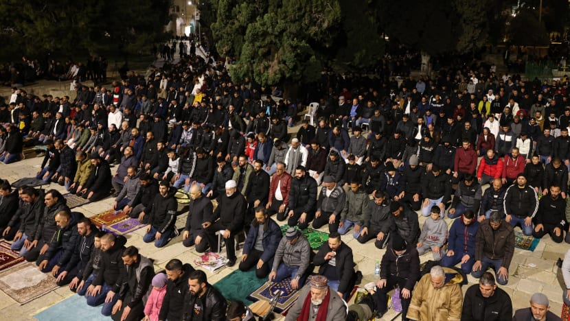 50,000 jemaah Palestin solat tarawih di Masjid Al-Aqsa meski berdepan sekatan Israel