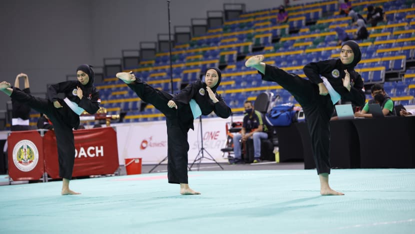 4 srikandi negara rangkul pingat emas Kejohanan Pencak Silat Asia Tenggara 2022 4 srikandi negara rangkul pingat emas Kejohanan Pencak Silat Asia Tenggara 2022