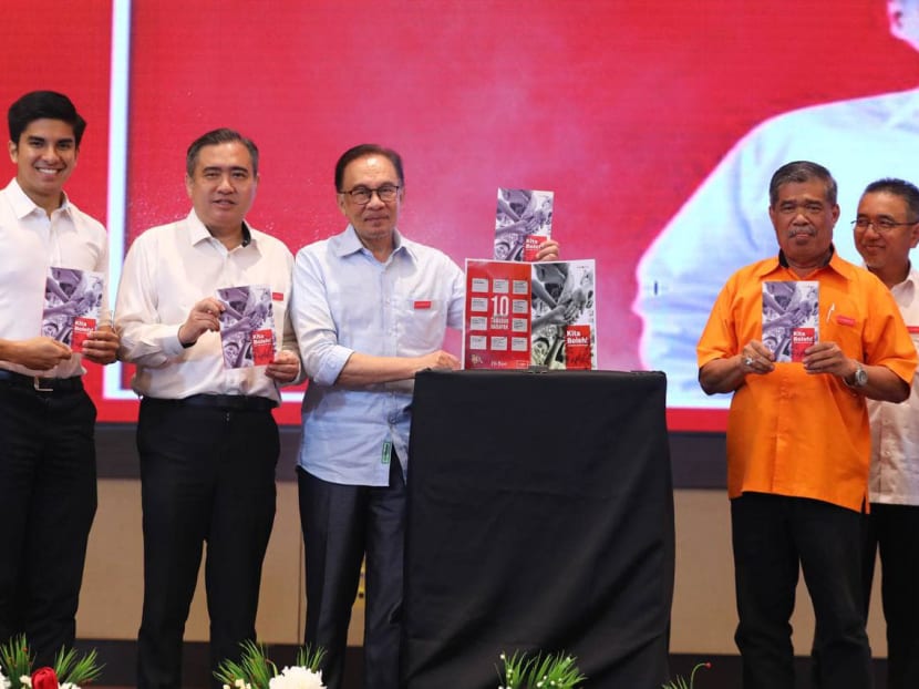 Pakatan Harapan unveils Malaysia election manifesto, cost of living high on the agenda