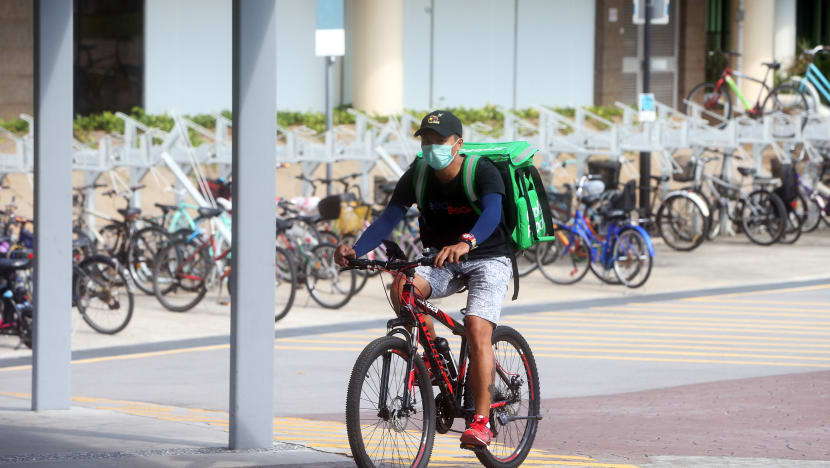 Covid-19: Food delivery riders face 1-year suspension if they fail to wear a mask, commit other breaches