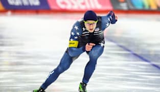 Stolz stakes claim as medal favourite for Milano-Cortina in speed skating World Cup qualifiers