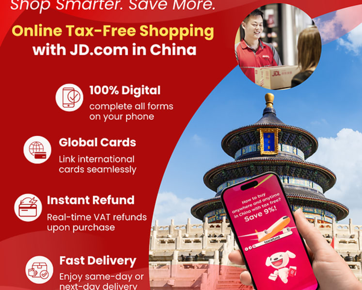 Shop Smarter in China: JD.com Upgrades Online Tax-Free Shopping with Instant VAT Refunds