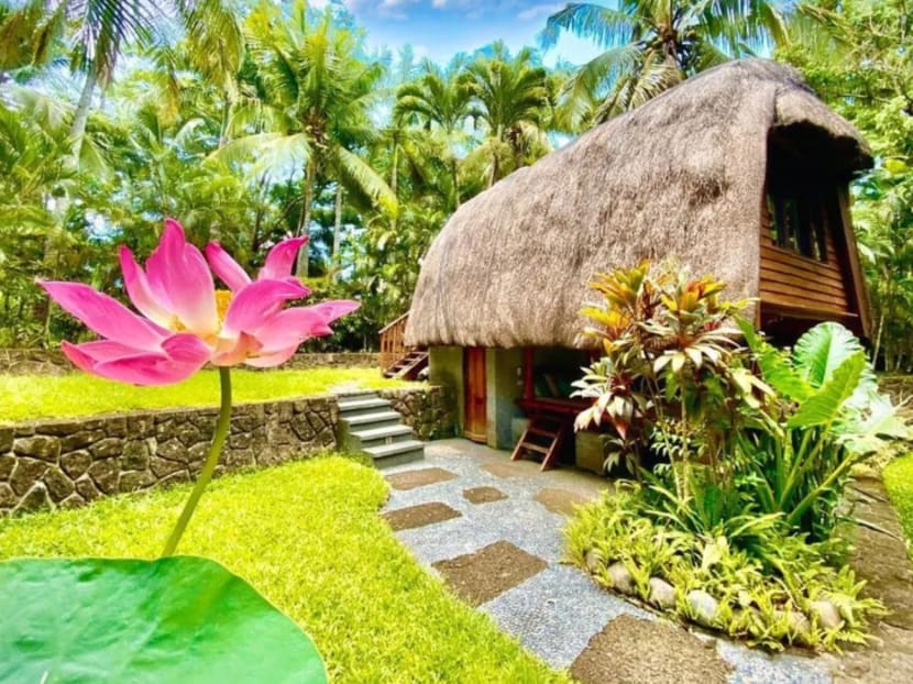 Checking in to The Farm at San Benito, a wellness resort near Manila, Philippines