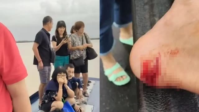 泰国水灾惊魂！马国旅巴被洪水冲走  21游客破窗爬车顶逃生