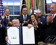 Trump signs deal to end longest US government shutdown in history