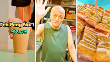 Meet The Kaya Toast Hawker Who Dares To Call His Iced Milk Tea ‘No.1’