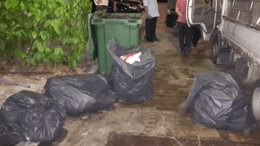 Man fined S$10,000 for illegally dumping waste at Bedok bin centre Man fined S$10,000 for illegally dumping waste at Bedok bin centre