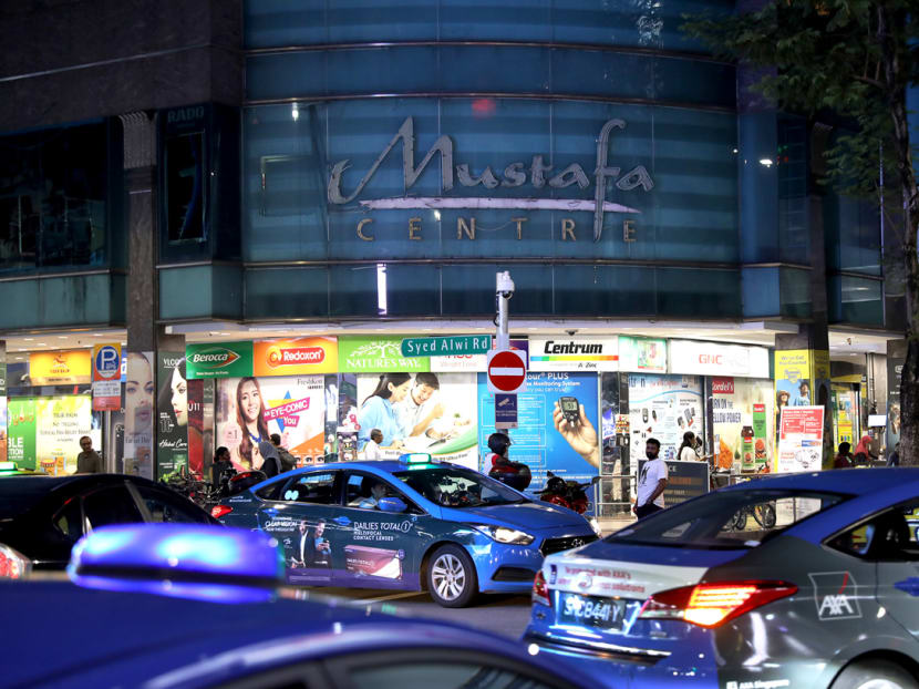 There are three new clusters of infections: Mustafa Centre (pictured) in Little India, a construction site at Maxwell MRT Station and Keppel Shipyard.