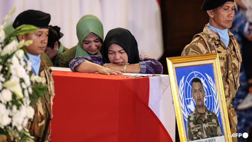 Indonesia lays to rest peacekeepers killed in Lebanon