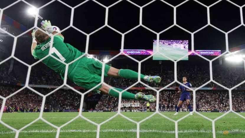 Germany's Berger seizes her moment in shootout win over France Germany's Berger seizes her moment in shootout win over France