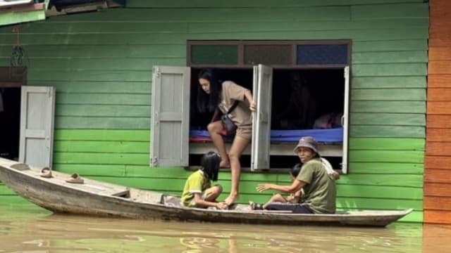 泰国洪灾持续三个月 老居民不舍搬离：宁可死在家中