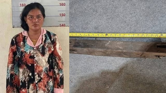 柬埔寨女子不堪丈夫家暴 夺棍反击致其伤重身亡
