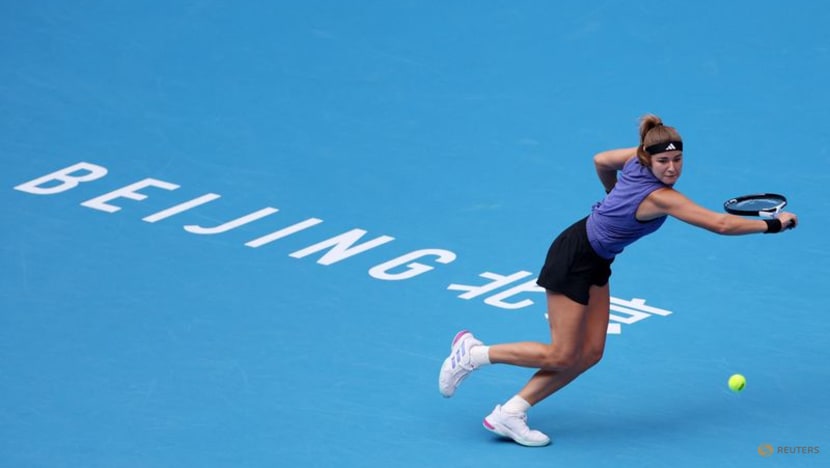 Muchova stuns Sabalenka, Zheng beats Andreeva in China Open quarters Muchova stuns Sabalenka, Zheng beats Andreeva in China Open quarters