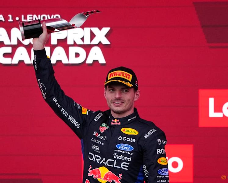 Verstappen happy to be on podium again but rails against F1 rules