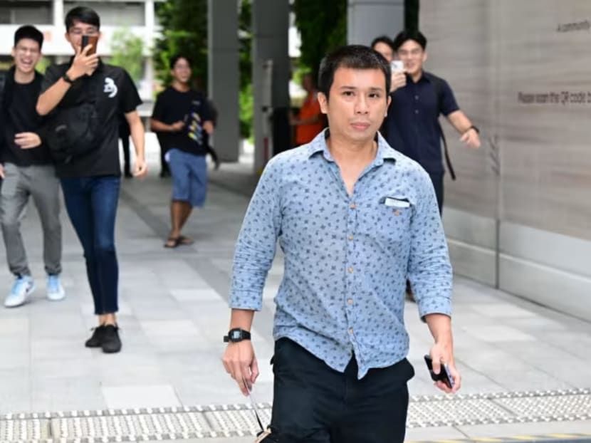 Kurt Tay outside the State Courts on Nov 16, 2023.