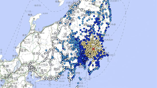 日本茨城县发生4.8级地震