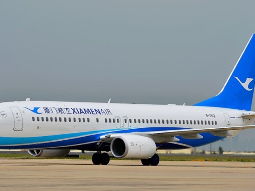 The incident happened on a Xiamen Air flight from Wuhan to Lanzhou in China.