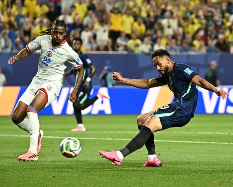 Brazil's Cunha scores twice in 3-0 win as Haiti eliminated at World Cup