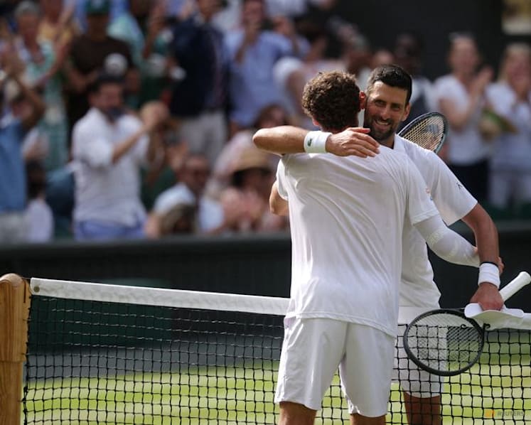 No satisfaction or enjoyment as Djokovic relieved after 'ugly' Wimbledon win