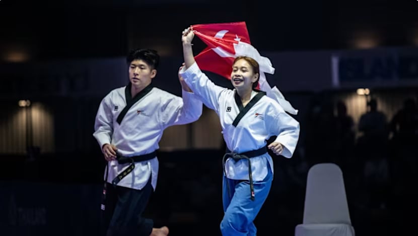 SUKAN SEA 2025: Diyanah Aqidah bangga akhiri kemarau 10 tahun pingat emas untuk taekwondo SG